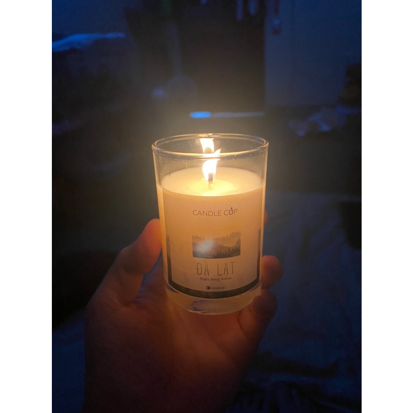 Nến thơm Candle Cup mùi Đà Lạt