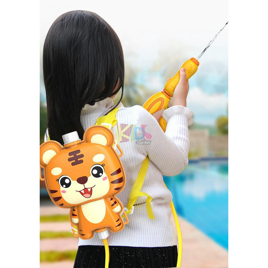 Súng nước đồ chơi cho bé súng bắn nước mini cho trẻ hoạt hình màu sắc dễ thương DCVD07-SNHH KIDS GARDEN