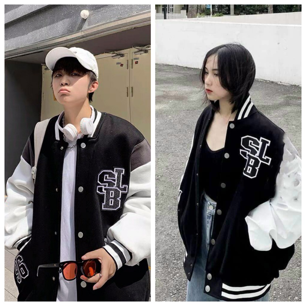 Áo khoác bomber thể thao SLB chất gió_VIETCEN