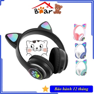 Tai nghe máy tính,Tai nghe mèo ,Tai nghe bluetooth chơi game cao cấp, Headphone