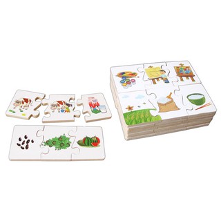 Đồ chơi gỗ | Ba bước phát triển cho bé khám phá