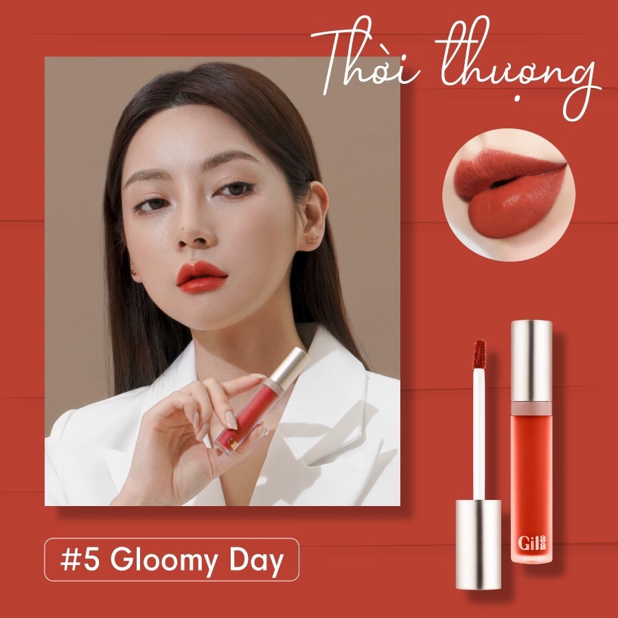 Gilaa Long Wear Lip Cream - Son kem lì thế hệ mới