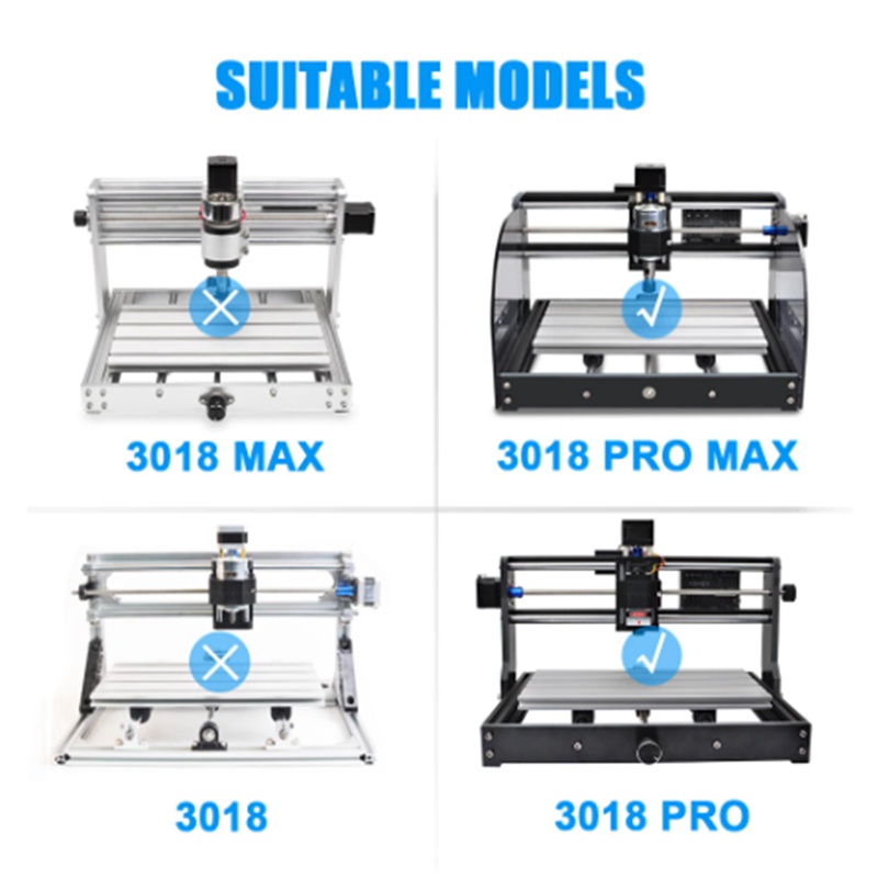 Bộ Phụ Kiện Nâng Cấp CNC 3018 Mở Rộng 3018 Sang 3040 Cho Máy Khắc 3018 Pro Max