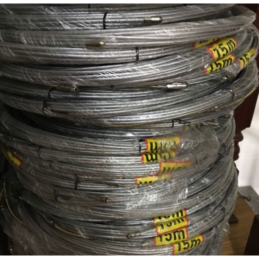 Dây mồi cáp lụa luồn dây điện trong ống ghen - Tiết kiệm thời gian và công sức thi công - Dây mồi luồn ống