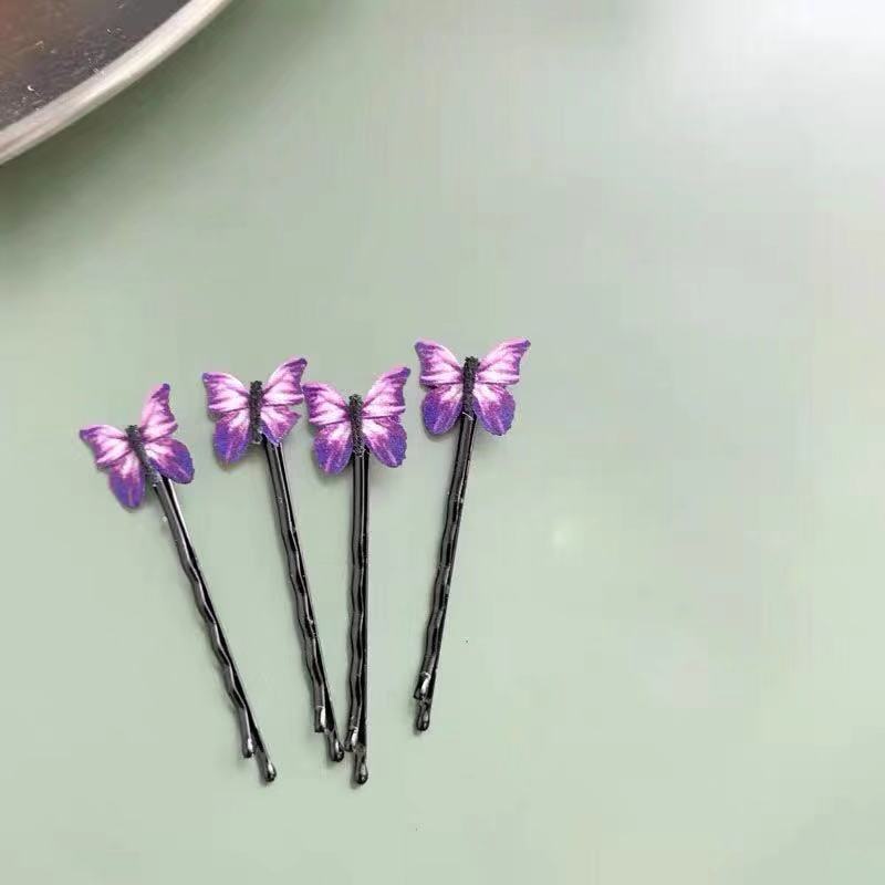 Kẹp tóc hình bướm nhỏ phong cách Hàn Quốc tinh tế thiết kế mới