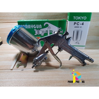 Máy phun sơn tokyo f75 400cc / bình phun 400cc
