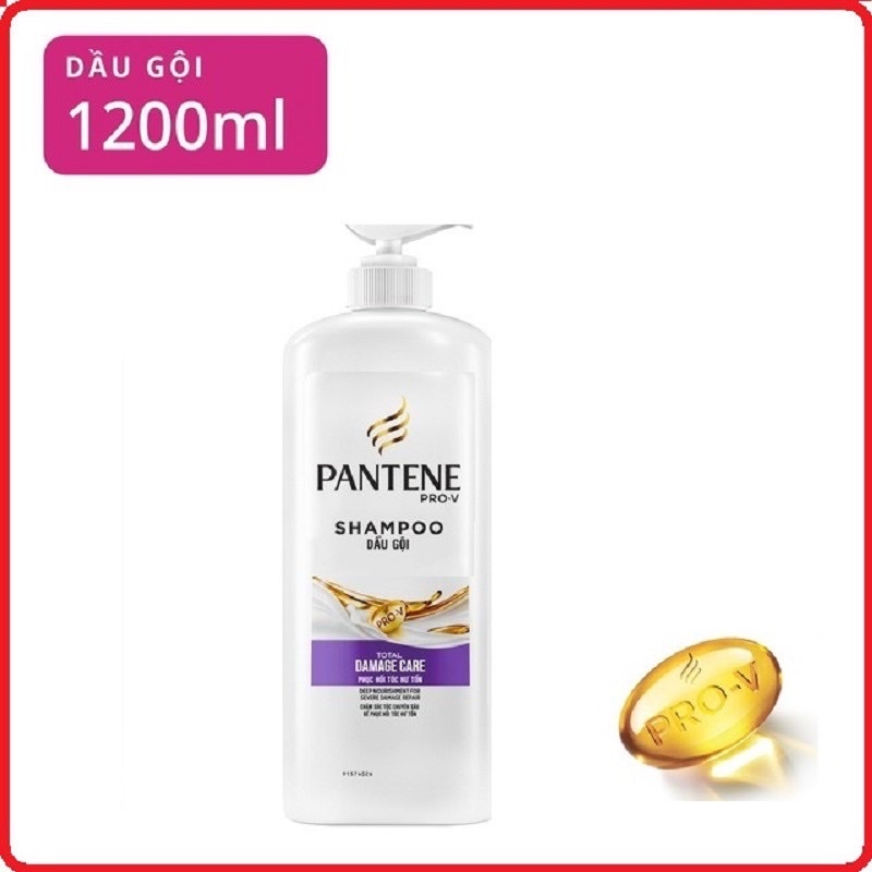 Dầu gội Pantene chai 1200ml