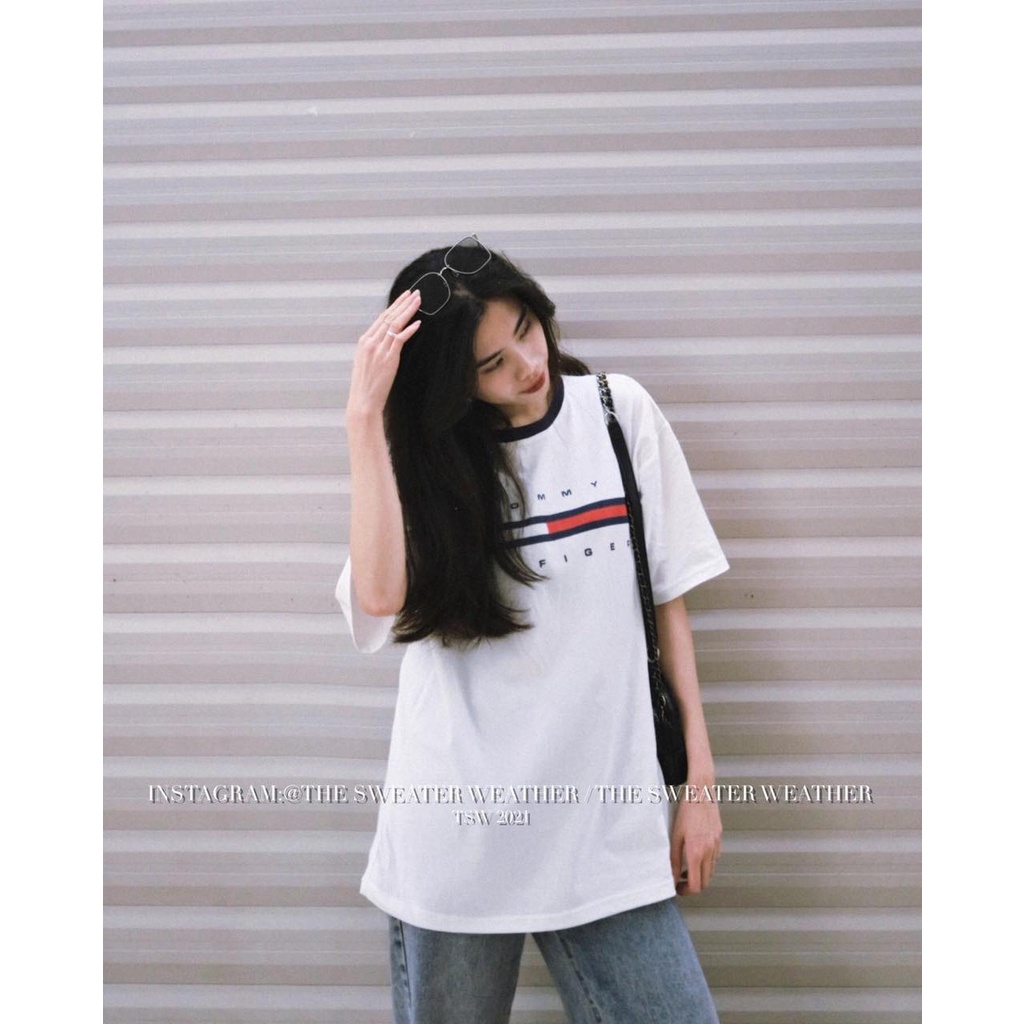 [ KHUYẾN MÃI HÓT] Áo thun chữ Tom my hàng quảng châu - Zadola fashion