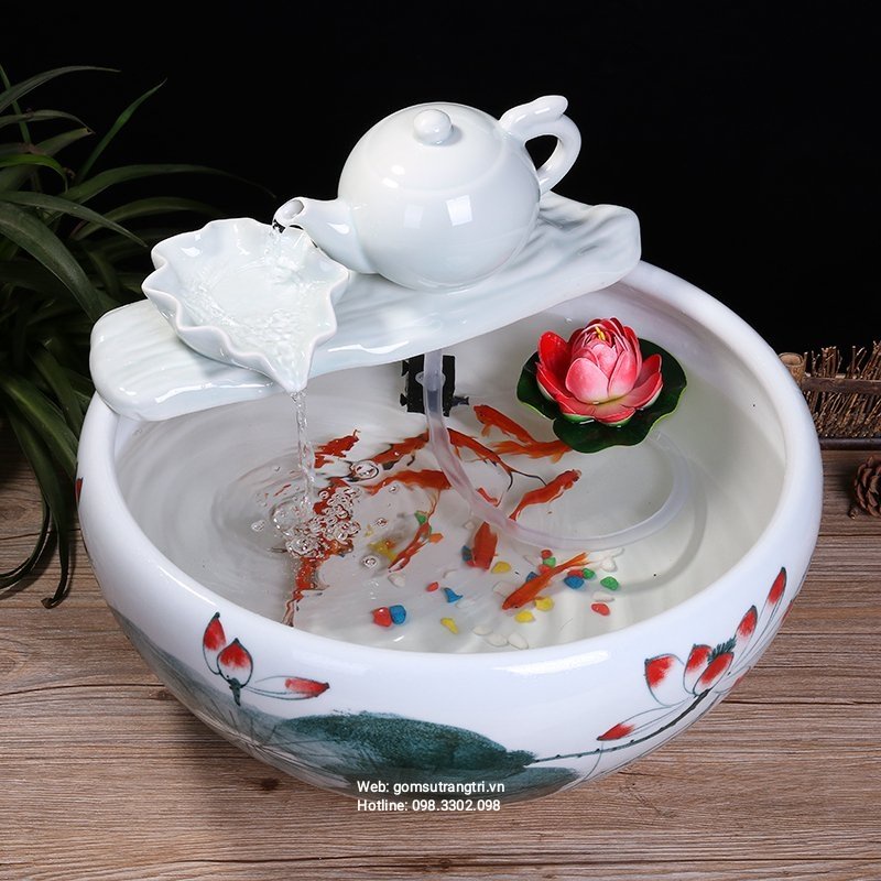 Ang Thả Cá, Thả Hoa Tiểu Cảnh - sản phẩm có thiết kế độc đáo, lạ mắt