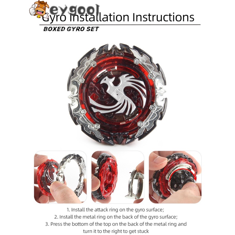 Con Quay Beyblade Burst B-131 Dead Phoenix.0.Bộ Tiếp Tiêu Chuẩn Cho-Z Với B-184 LR