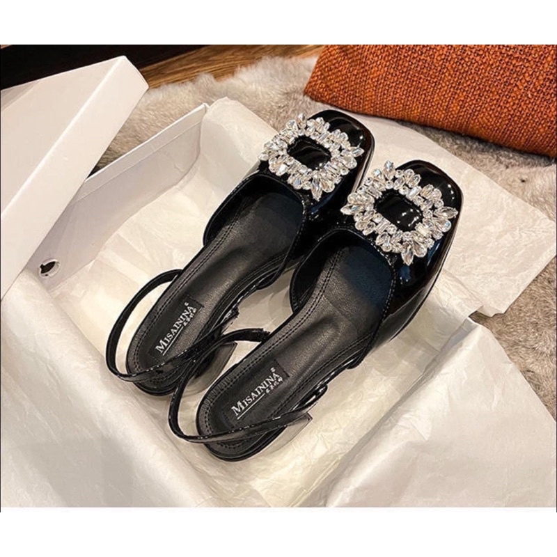 Sandal - Cao gót đá giá rẻ 2022 Hàng quảng châu