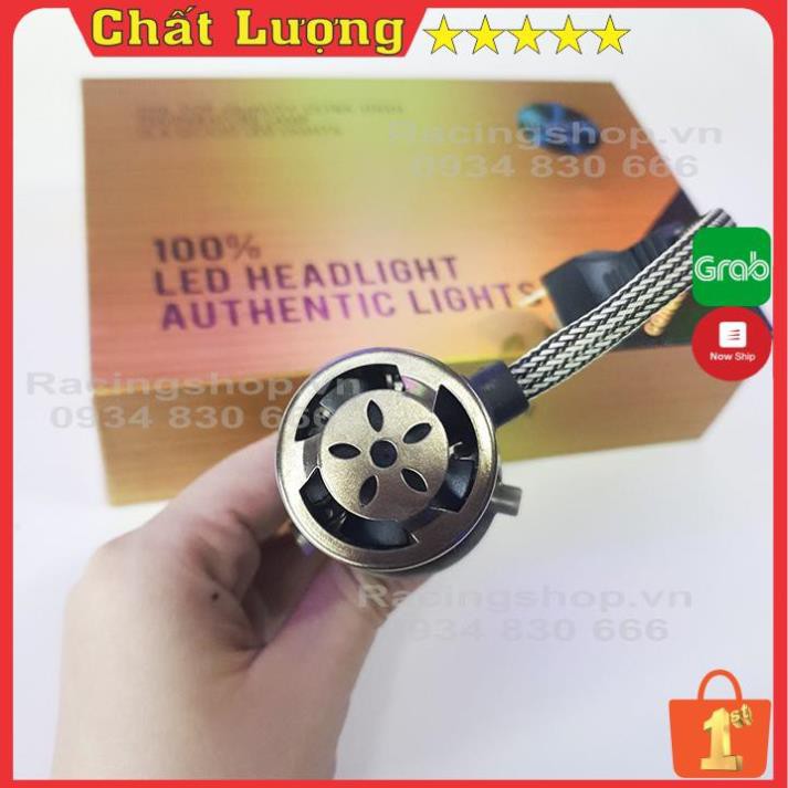 Bóng Đèn Led Pha Xe Máy ✨ Tăng Sáng ✨ Bóng Led Pha Trợ Sáng Chân H4 (Giá 1 bóng) NPP ĐÈN LED