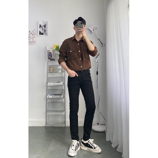 Sơmi Tay Dài 5001 (hình chụp thật) | BigBuy360 - bigbuy360.vn