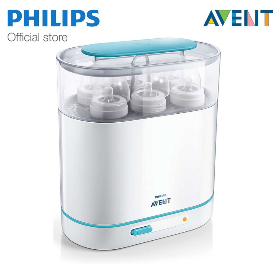 Máy tiệt trùng bình sữa 3 trong 1 Philips Avent SCF 284.02