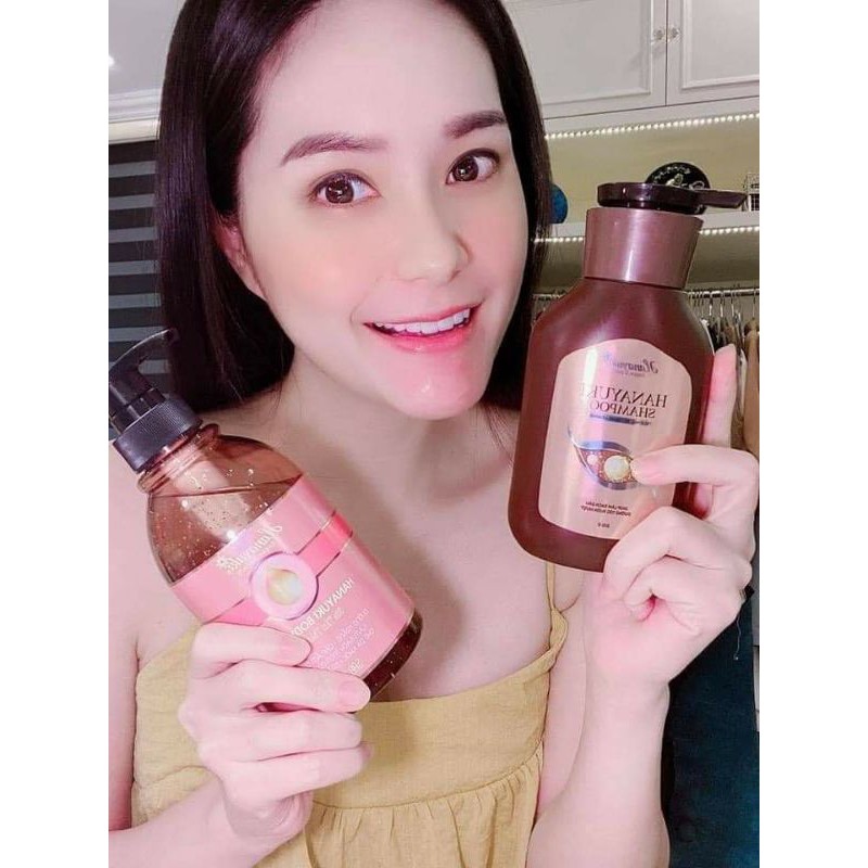 [CHÍNH HÃNG %] Bộ Đôi Sữa Tắm 𝐇𝐚𝐧𝐚𝐲𝐮𝐤𝐢 𝗕𝗼𝗱𝘆 𝗪𝗮𝘀𝗵 500ml &amp; Dầu Gội 𝐇𝐚𝐧𝐚𝐲𝐮𝐤𝐢 𝐒𝐡𝐚𝐦𝐩𝐨𝐨 300ml