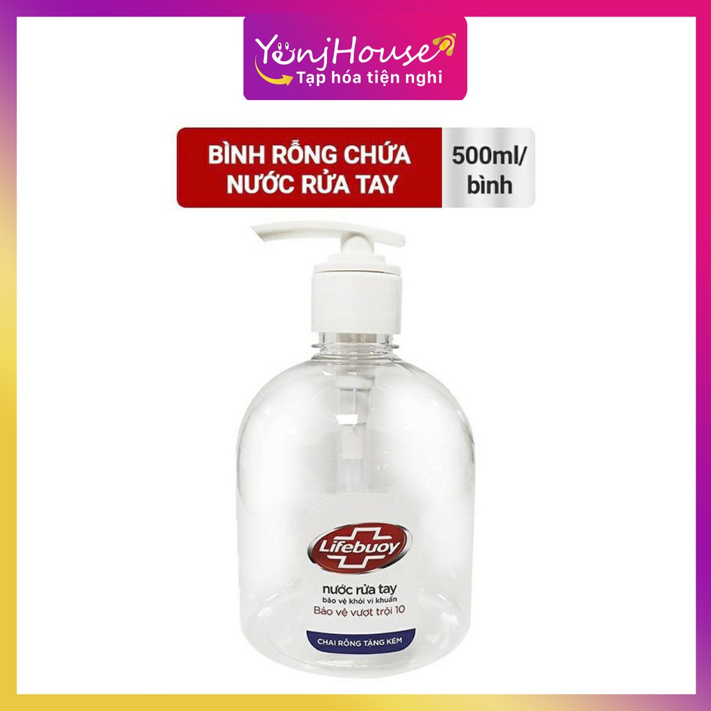 Chai, bình nhựa đựng nước rửa tay - Yenjhouse