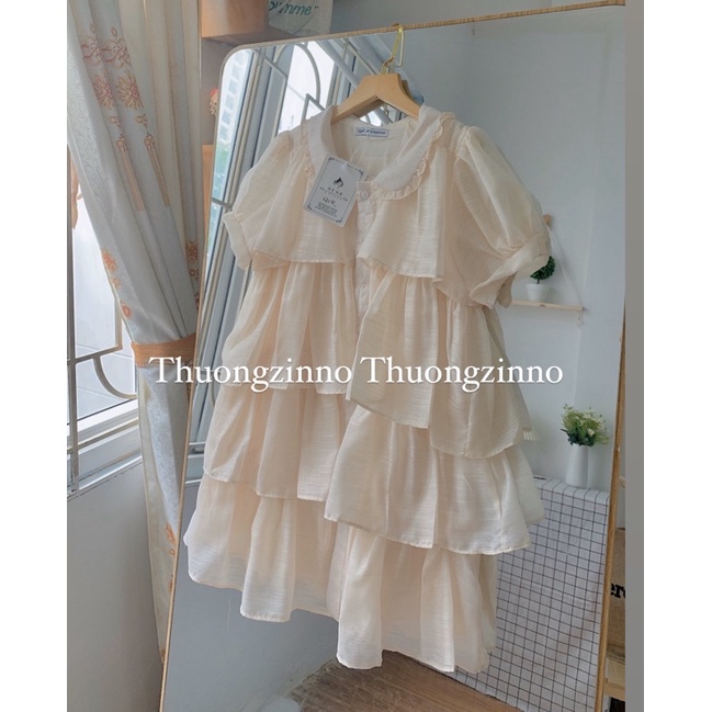 [Ảnh thật/Video] Đầm Voan công chúa Nora Dress nhẹ nhàng dạo phố Váy tiểu thư nhiều tầng sang chảnh | WebRaoVat - webraovat.net.vn