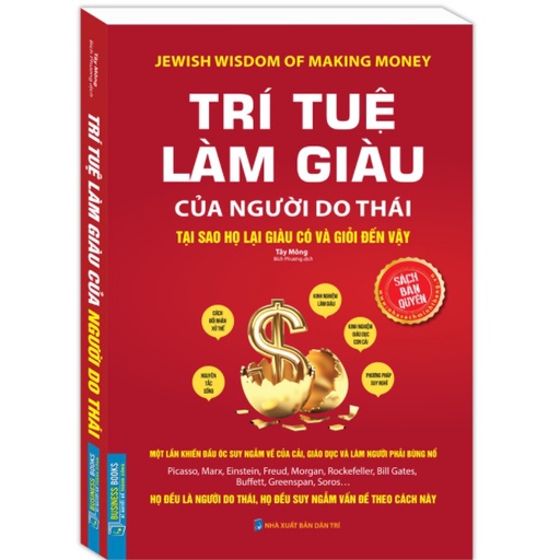 Sách - Businessbooks - Trí tuệ làm giàu của người Do thái (tại sao họ lại giàu và giỏi đến vậy)