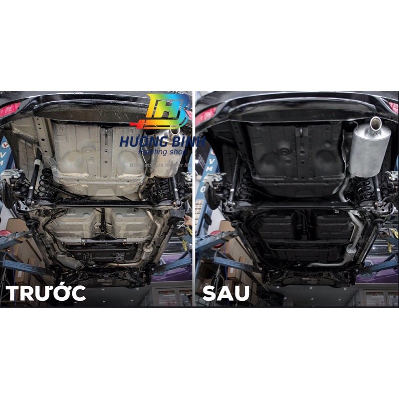 Sơn phủ gầm xe chống rỉ sét, chống ồn Rio Autocolor