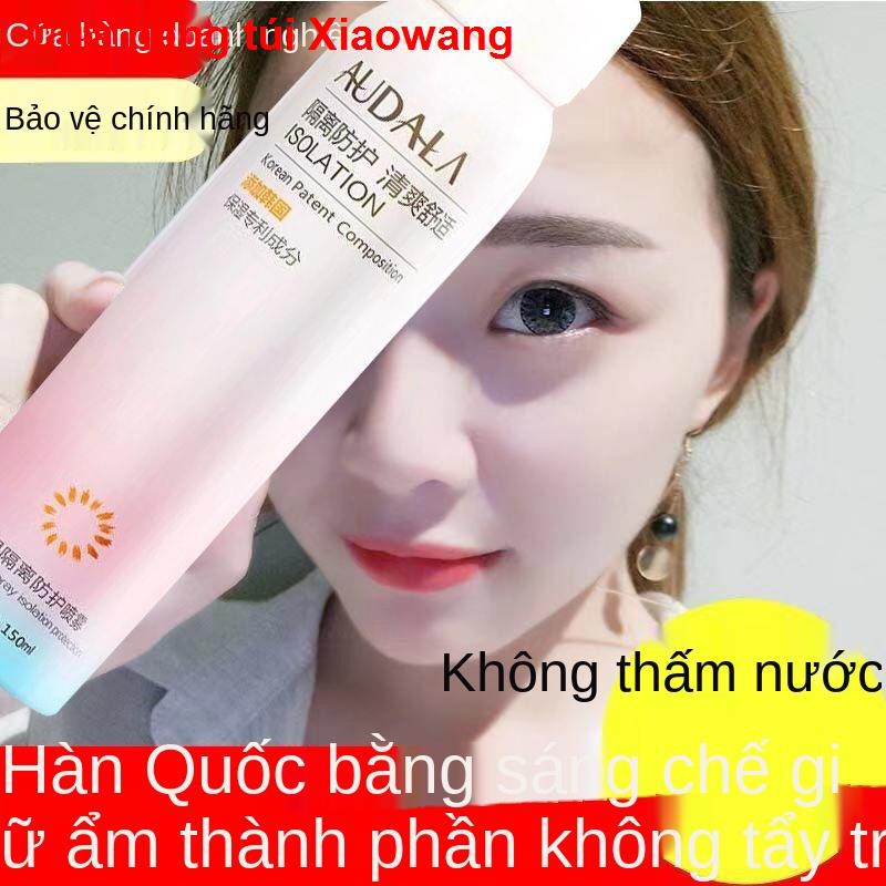 dầu lavenderXịt chống nắng chính hãng làm trắng, dưỡng ẩm ẩm, cấp nước- bằng chứng, không thấm mồ hôi, tia cực tím l