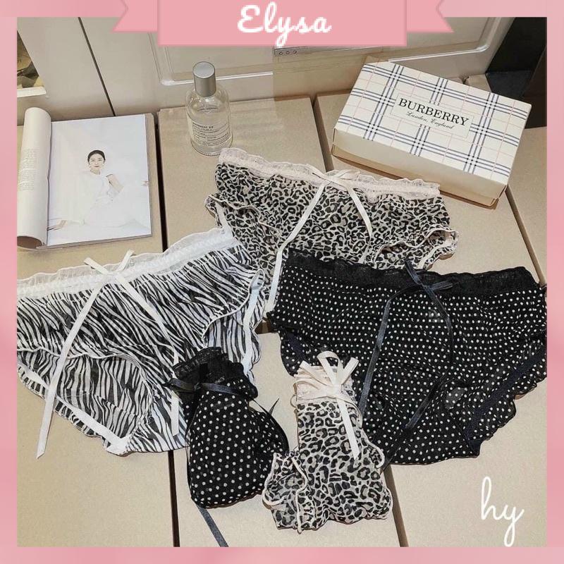 Quần Lót Nữ Lưới Hoạ Tiết Da Báo Cao Cấp