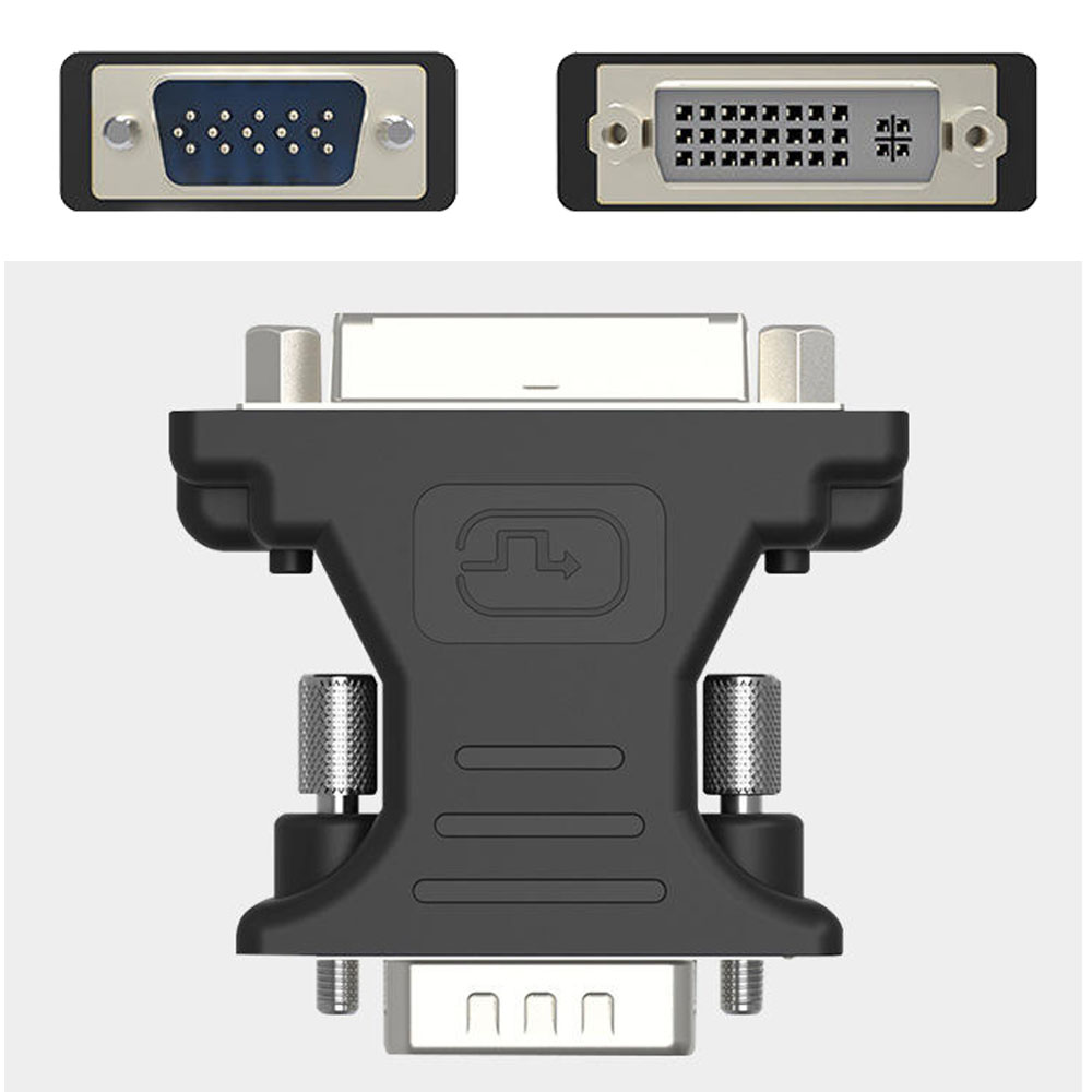 Mới Đầu Chuyển Đổi Dvi Sang Vga Dvi-D 24 + 1 Dvi-I 24 + 5