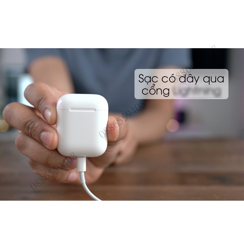 Tai nghe bluetooth Ap2 cao cấp định vị Đổi tên dùng cho điện thoại có bluetooth, tai nghe không dây