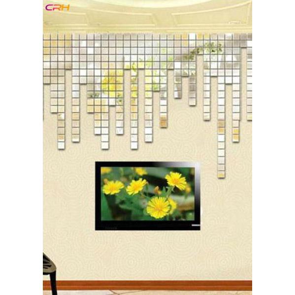 Giấy dán tường dạng gương chống nước