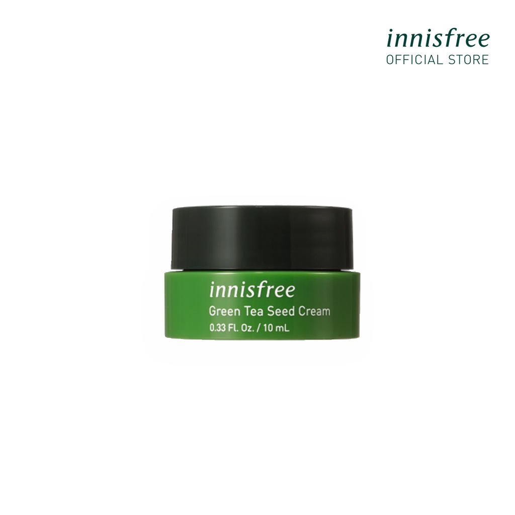 (Thêm 5 vào giỏ hàng) Kem dưỡng ẩm trà xanh innisfree Green Tea Seed Cream 10ml