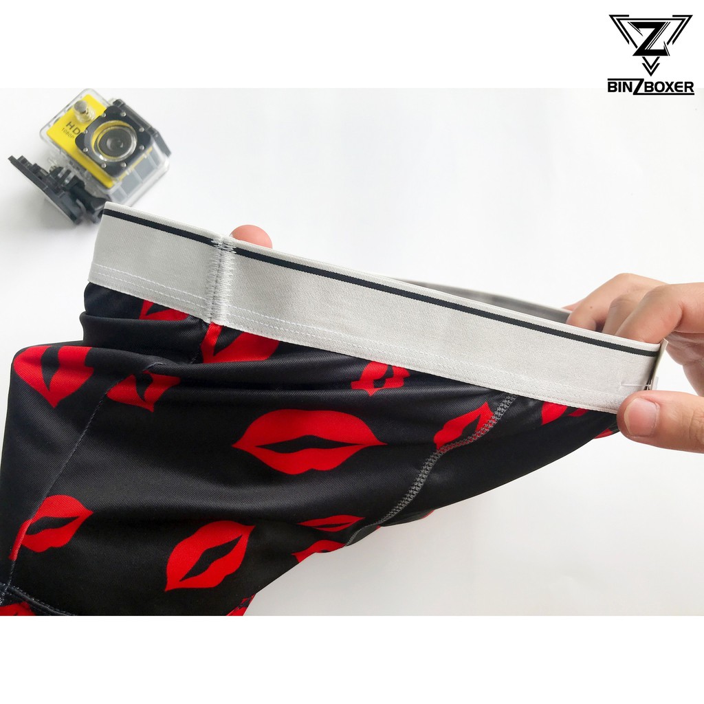 Quần sịp đùi nam hình chiếc môi vải thun co giãn 4 chiều