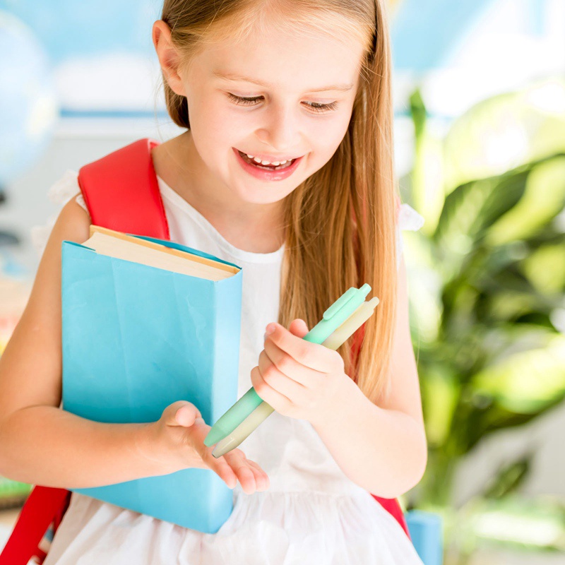 Túi đựng bút họa tiết in hoa trang nhã