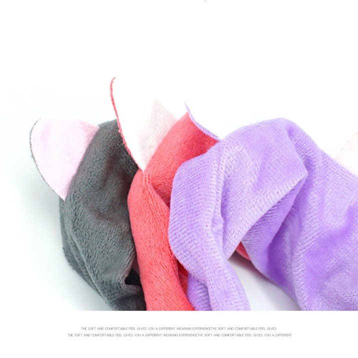 Băng đô rửa mặt tai mèo  Băng đô cài tóc turban nữ vải nhung chất đẹp mềm mượt Hàn Quốc 88264 Home Store 68