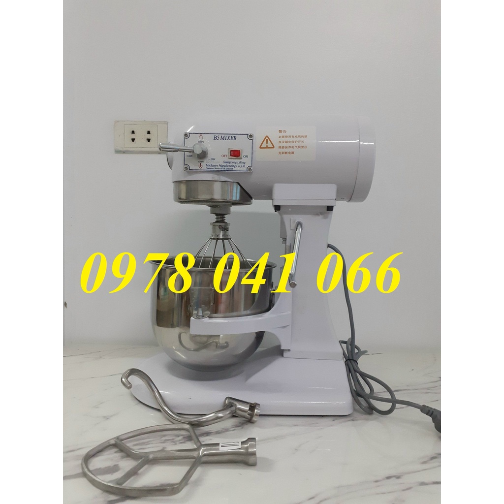 MÁY TRỘN BỘT,NHÀO BỘT CÔNG NGHIỆP B5 BẢO HÀNH 1 NĂM