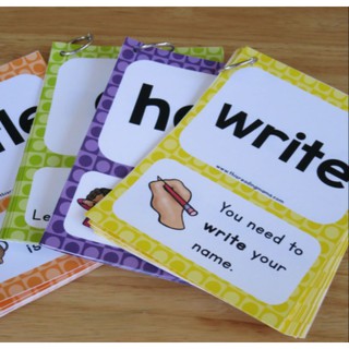 Bộ flash card 250 từ sigh word