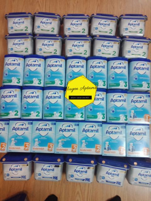 Sữa Aptamil Đức mẫu mới