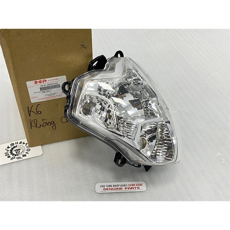 Chóa đèn trước SATRIA 2006 XĂNG CƠ, RAIDER K6 ĐẦU KIẾN nhập Suzuki Indo