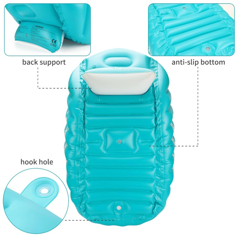 Bồn Tắm Bơm Hơi Di Động Tiện Dụng Cho Bé Sơ Sinh