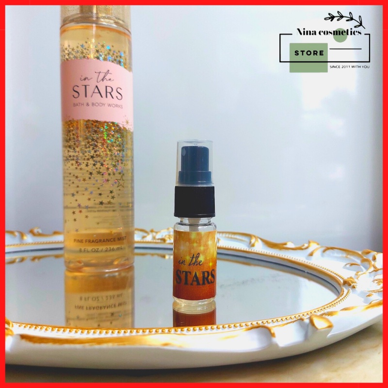 Xịt Thơm Mịn Da Lưu Hương Sang Trọng Toàn Thân Bath & Body Works - In The Stars 10-30-50ml