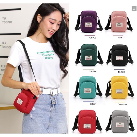 Túi Vải Đeo Vai Mini Suoyate, Túi Vải Đeo Chéo Loại Tốt