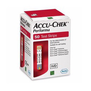 Que thử đường huyết Accucheck perfoma hộp 50 QUE THỬ