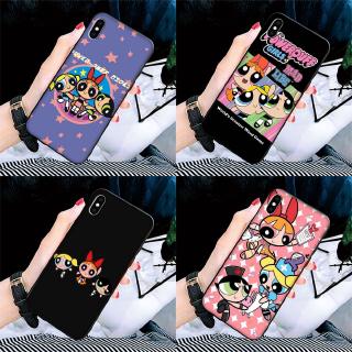 Ốp điện thoại từ silicon in hình powerpuff girls cho iPhone 5 5S 6 6S SE 7 8 Plus XS Max