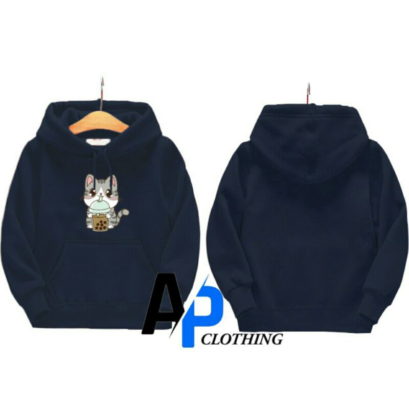 Áo Hoodie In Hình Mèo Con Xinh Xắn Cho Nữ