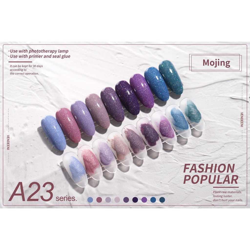 Sơn gel JINJU mã A23 chai 15ml chính hãng