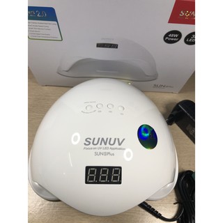 Máy hơ Sun 5 Plus 48w Hàng Công ty chính hãng  UVLED ( máy tem xanh)