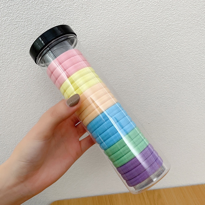 Dây Buộc Tóc Cao Su Co Giãn Không Làm Tổn Thương Tóc Cho Nữ