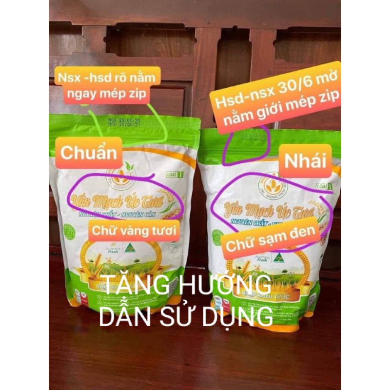 COMBO 2KG YẾN MẠCH ÚC TƯƠI