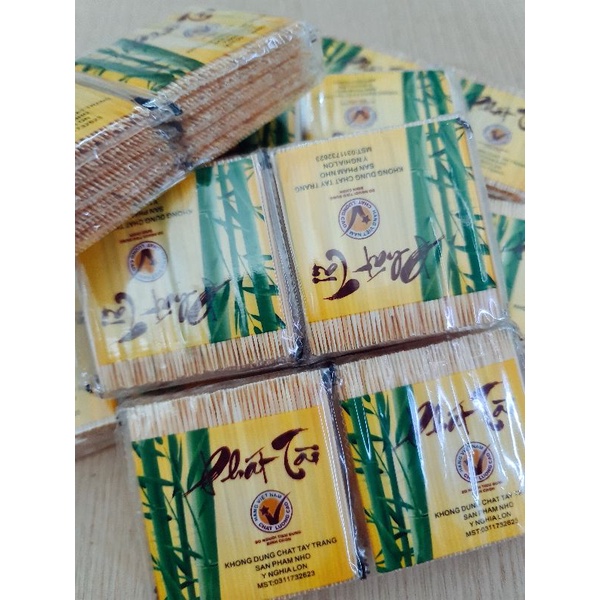 [ 1 GÓI LẺ]  Tăm trúc MAI ANH _ PHÁT TÀI  cao cấp _ TIỆN LỢI