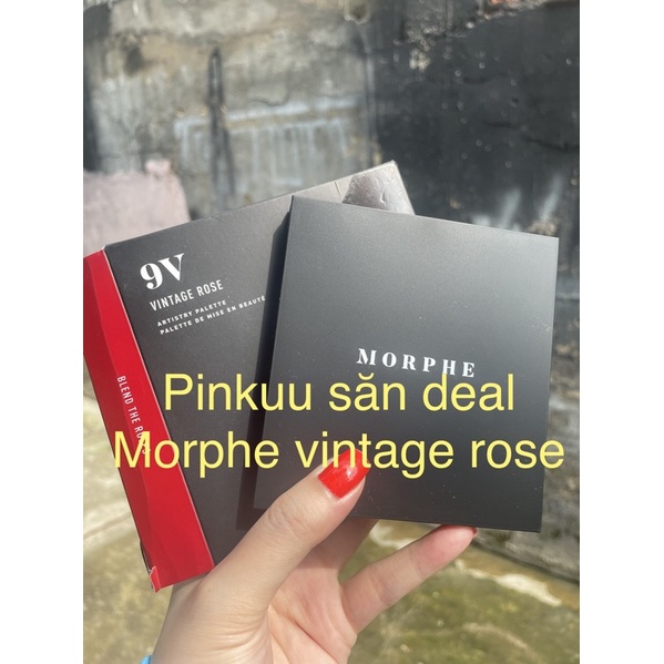 Morphe bảng phấn màu mắt 9V Vintage Rose 🌹