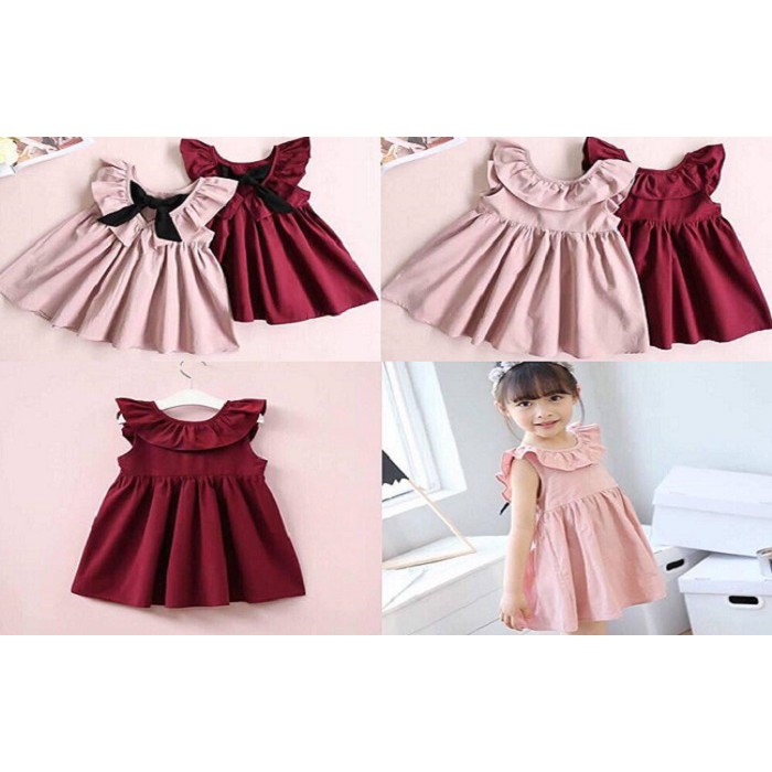 Đầm vải cotton mềm min tt