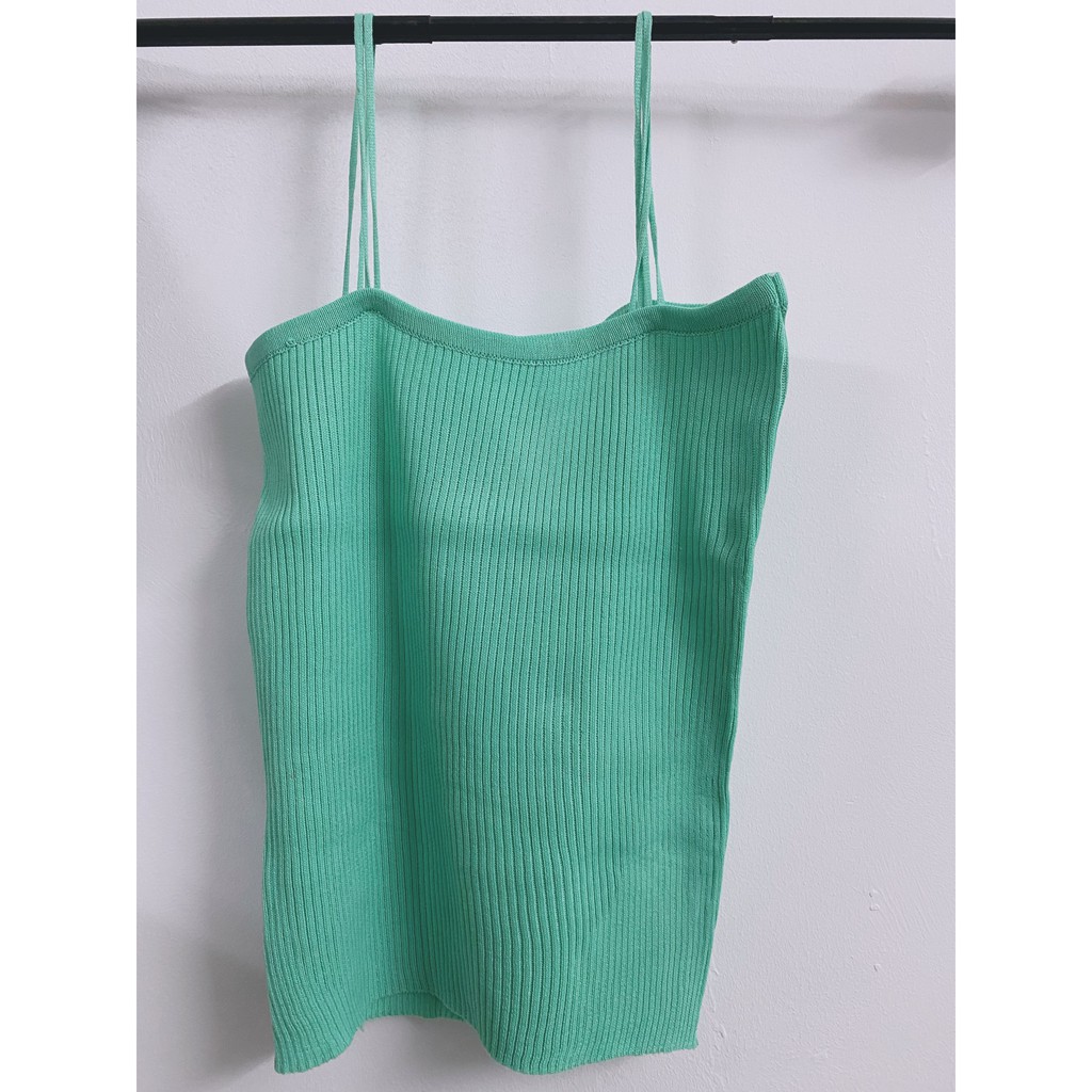 Áo hai dây dệt kim thời trang xinh xắn cho nữ